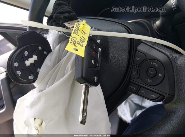 2T3H1RFVXSW426820 2025 TOYOTA RAV4 Gray Dashboard view