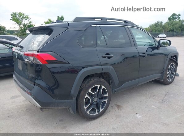 2T3J1RFV0KW003472 2019 TOYOTA RAV4 Black Tył prawy