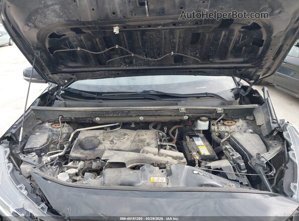 2T3J1RFV0KW003472 2019 TOYOTA RAV4 Black Widok z tyłu