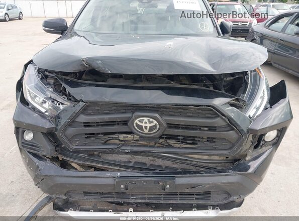 2T3J1RFV0KW003472 2019 TOYOTA RAV4 Black Widok z przodu