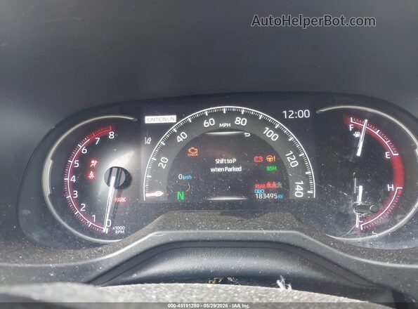 2T3J1RFV0KW003472 2019 TOYOTA RAV4 Black Widok tylnych siedzeń