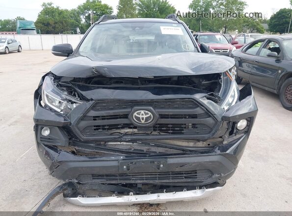 2T3J1RFV0KW003472 2019 TOYOTA RAV4 Black Widok zestawu wskaźników