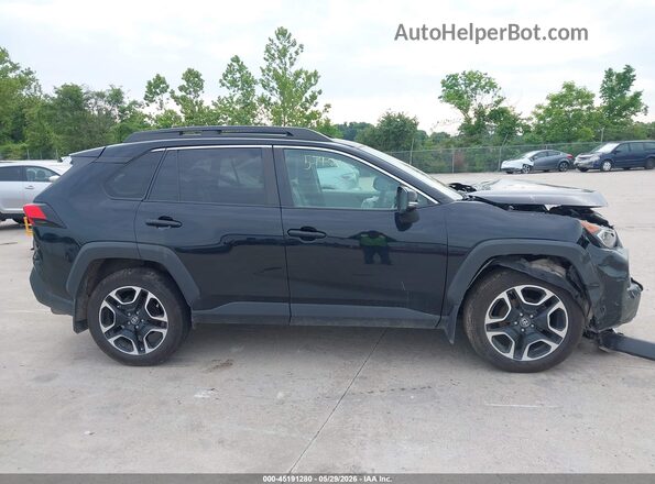 2T3J1RFV0KW003472 2019 TOYOTA RAV4 Black Widok wnętrza z tyłu
