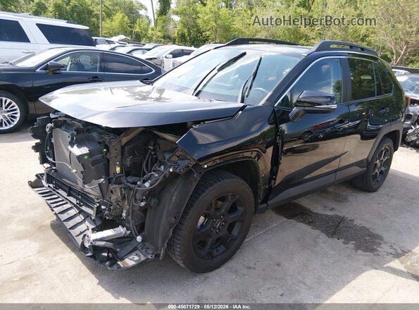 2T3J1RFV0LC105518 2020 TOYOTA RAV4 Black Vista tres cuartos delantera izquierda