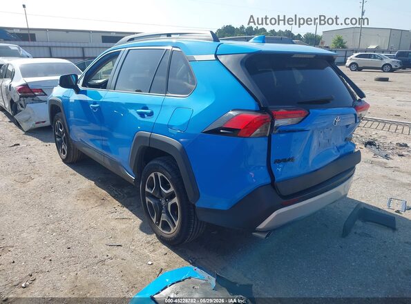 2T3J1RFV2MW164618 2021 TOYOTA RAV4 Blue Trasero izquierdo