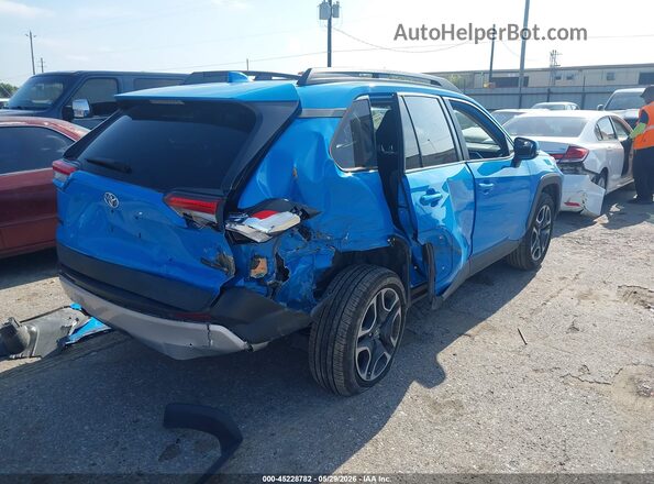 2T3J1RFV2MW164618 2021 TOYOTA RAV4 Blue Trasero derecho