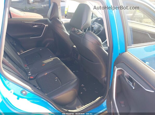 2T3J1RFV2MW164618 2021 TOYOTA RAV4 Blue Vista de la etiqueta del VIN