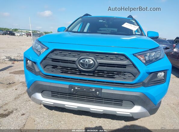 2T3J1RFV2MW164618 2021 TOYOTA RAV4 Blue Vista interior trasera