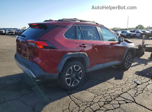 2T3J1RFV3KW012070 2019 TOYOTA RAV4 Red 