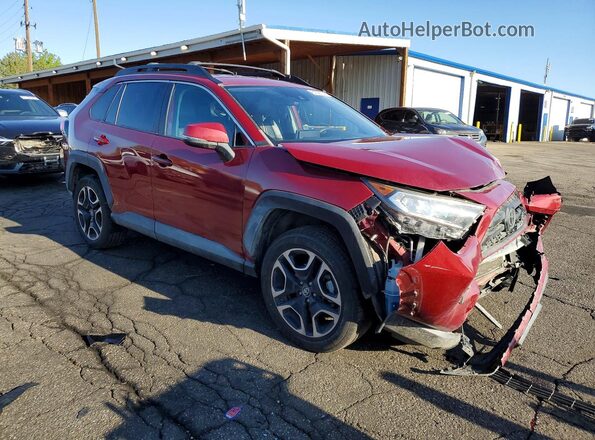 2T3J1RFV3KW012070 2019 TOYOTA RAV4 Red 