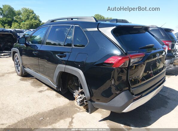 2T3J1RFV5KW014614 2019 TOYOTA RAV4 Black Задня ліва чверть