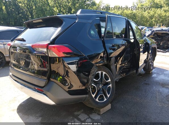 2T3J1RFV5KW014614 2019 TOYOTA RAV4 Black Задня права чверть