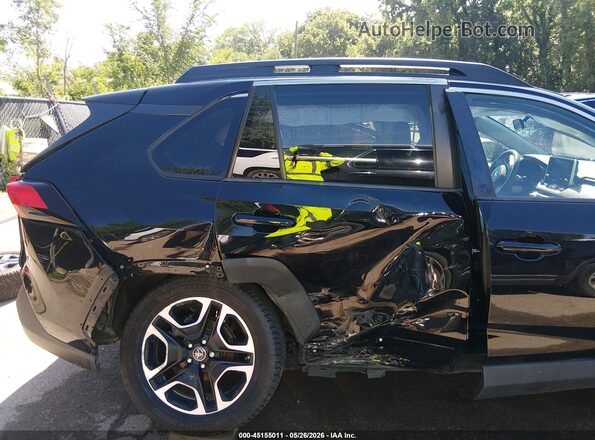 2T3J1RFV5KW014614 2019 TOYOTA RAV4 Black Вид спереду