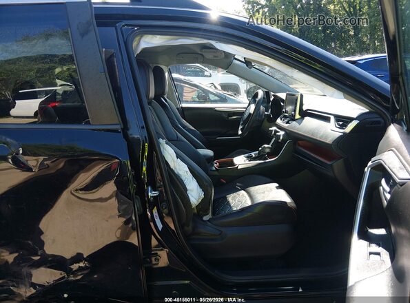 2T3J1RFV5KW014614 2019 TOYOTA RAV4 Black Вид салону спереду