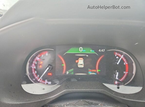 2T3J1RFV5KW044034 2019 TOYOTA RAV4 Beige Սարքավորումների վահանակի տեսք