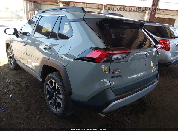 2T3J1RFV8KW034100 2019 TOYOTA RAV4 Gray Tył lewy