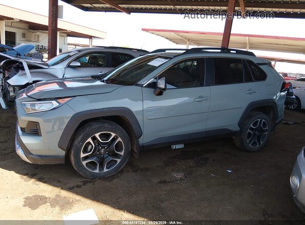 2T3J1RFV8KW034100 2019 TOYOTA RAV4 Gray Widok wnętrza 360 stopni