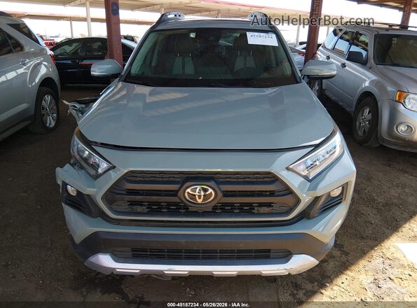 2T3J1RFV8KW034100 2019 TOYOTA RAV4 Gray Widok zestawu wskaźników
