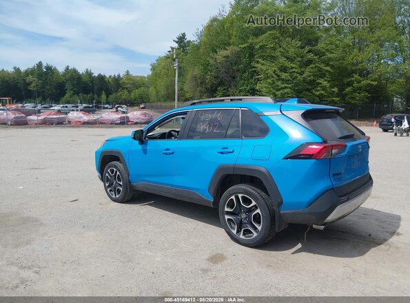 2T3J1RFV9KW016205 2019 TOYOTA RAV4 Blue Задня ліва чверть