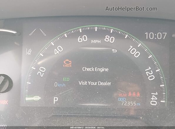 2T3J1RFV9KW016205 2019 TOYOTA RAV4 Blue 