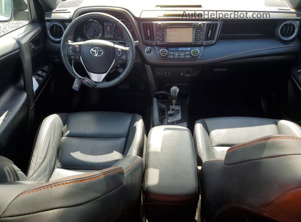 2T3JFREV2HW609707 2017 TOYOTA RAV4 White Առջևի վահանակի տեսք