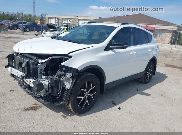 2T3JFREV4HW581148 2017 TOYOTA RAV4 White Front left