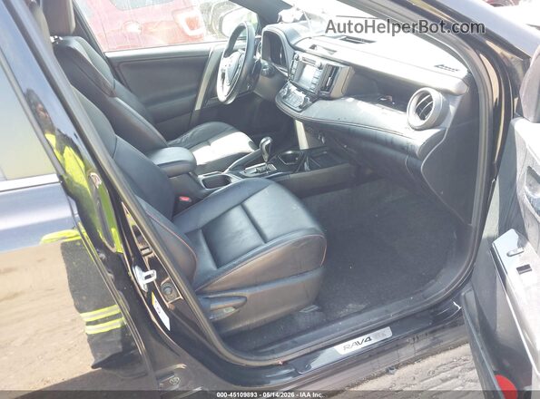 2T3JFREV7GW430335 2016 TOYOTA RAV4 Black Widok wnętrza z przodu