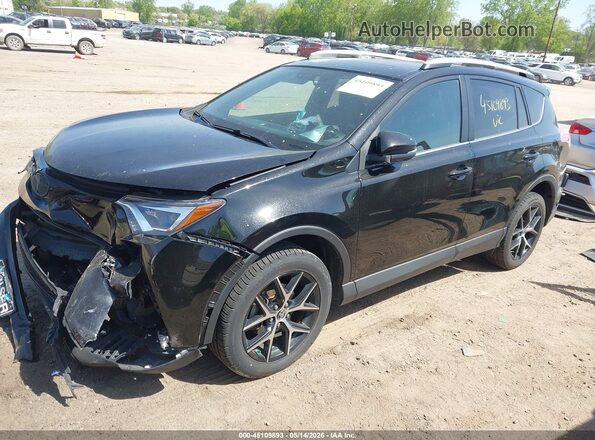 2T3JFREV7GW430335 2016 TOYOTA RAV4 Black Przód lewy