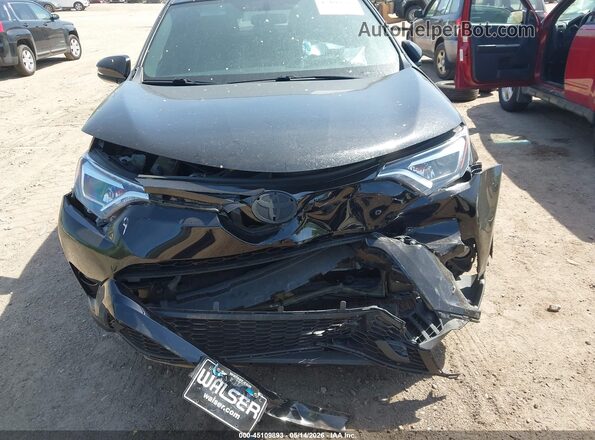 2T3JFREV7GW430335 2016 TOYOTA RAV4 Black Widok zestawu wskaźników