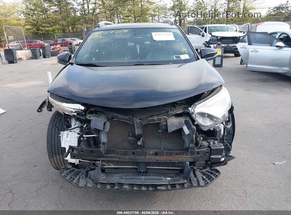 2T3JFREV7GW516907 2016 TOYOTA RAV4 Black Instrument cluster view
