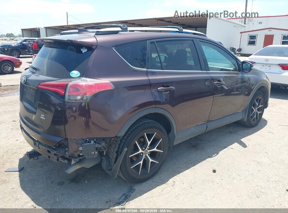 2T3JFREV7GW517149 2016 TOYOTA RAV4 Maroon Trasero derecho