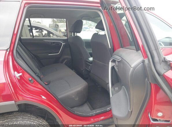 2T3K1RFV1SW418465 2025 TOYOTA RAV4 Red VIN კოდის სტიკერის ხედი