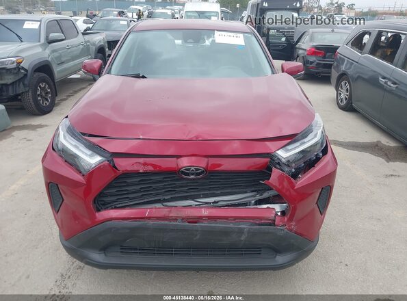 2T3K1RFV1SW418465 2025 TOYOTA RAV4 Red ხელსაწყოთა პანელის ხედი