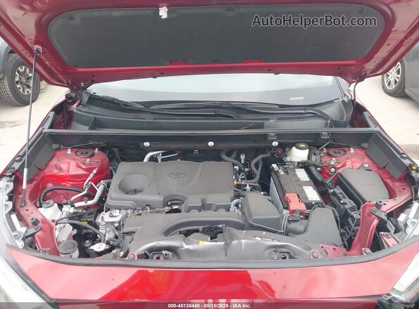 2T3K1RFV1SW418465 2025 TOYOTA RAV4 Red უკანა ხედი