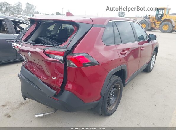 2T3K1RFV1SW418465 2025 TOYOTA RAV4 Red უკანა მარჯვენა