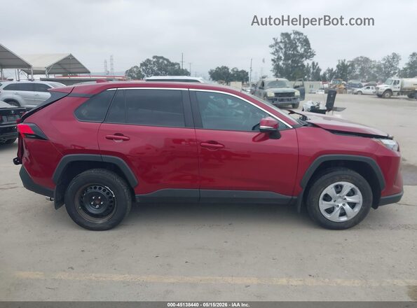 2T3K1RFV1SW418465 2025 TOYOTA RAV4 Red უკანა სალონის ხედი