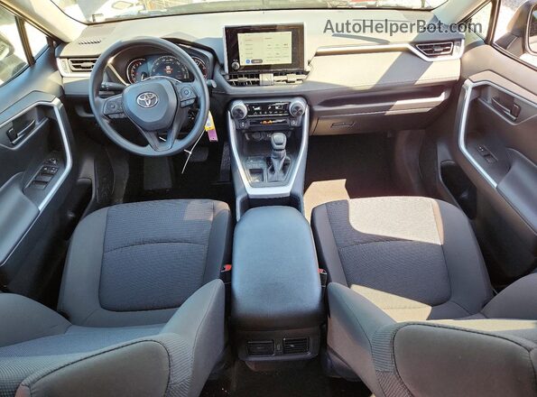 2T3K1RFV3SW437194 2025 TOYOTA RAV4 Gray Առջևի վահանակի տեսք