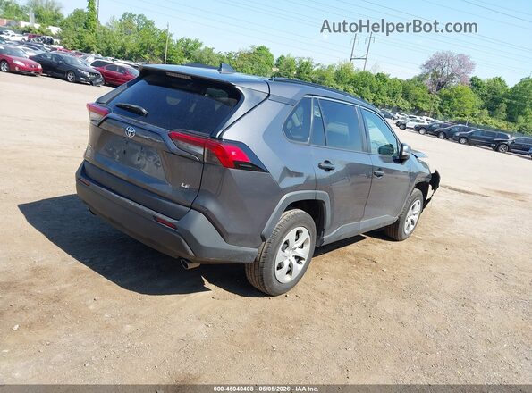 2T3K1RFV5KW034527 2019 TOYOTA LE Gray Tył prawy