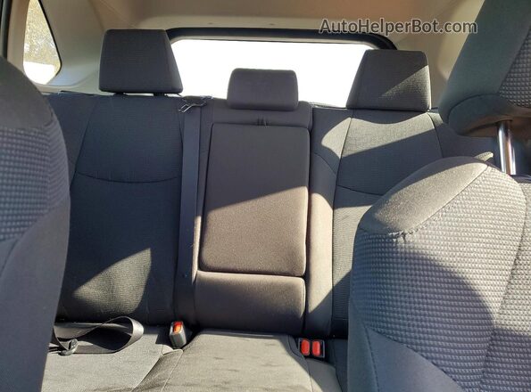 2T3K1RFV5SC314840 2025 TOYOTA RAV4 Silver Հետևի նստատեղերի տեսք