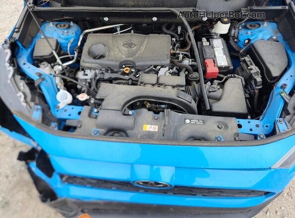 2T3K1RFV9MW168623 2021 TOYOTA LE Blue 
