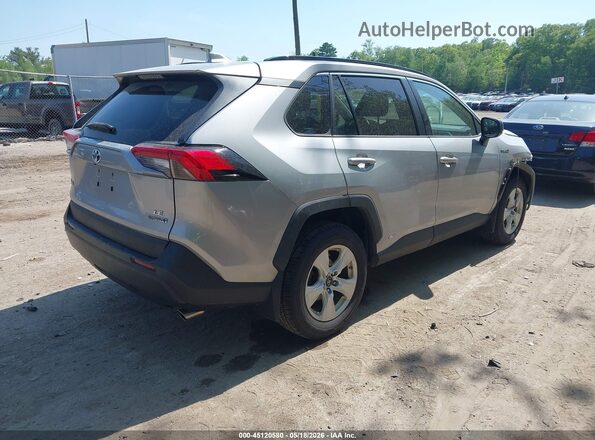 2T3LWRFV0LW057771 2020 TOYOTA RAV4 HYBRID Silver Trasero derecho