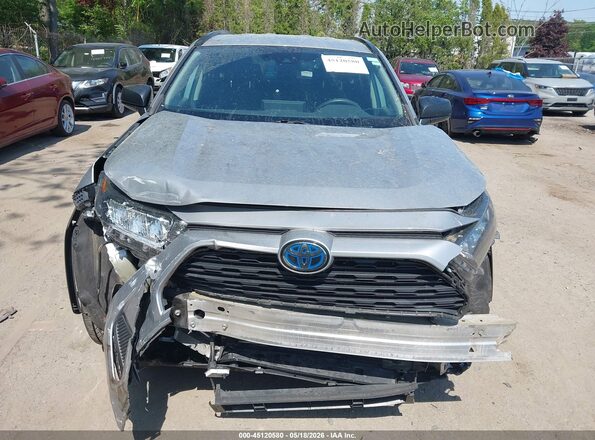 2T3LWRFV0LW057771 2020 TOYOTA RAV4 HYBRID Silver Vista del cuadro de instrumentos