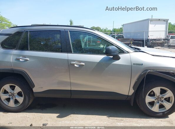 2T3LWRFV0LW057771 2020 TOYOTA RAV4 HYBRID Silver Vista interior trasera