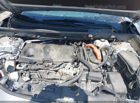 2T3LWRFV0LW057771 2020 TOYOTA RAV4 HYBRID Silver Vista trasera