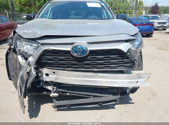 2T3LWRFV0LW057771 2020 TOYOTA RAV4 HYBRID Silver Vista frontal