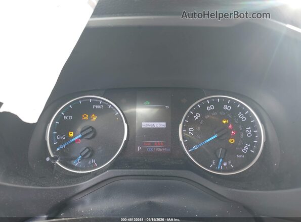 2T3LWRFV8LW079999 2020 TOYOTA RAV4 HYBRID White Vista de los asientos traseros