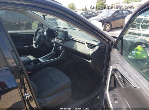 2T3MWRFV0LW059816 2020 TOYOTA RAV4 HYBRID Black Front interior view
