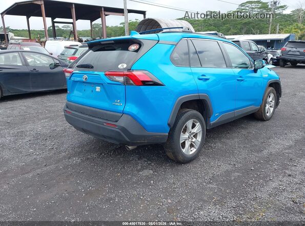 2T3MWRFV3KW043317 2019 TOYOTA LE Blue უკანა მარჯვენა
