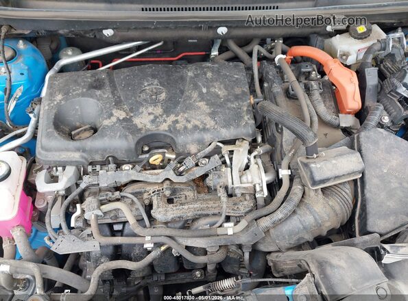 2T3MWRFV3KW043317 2019 TOYOTA LE Blue უკანა ხედი