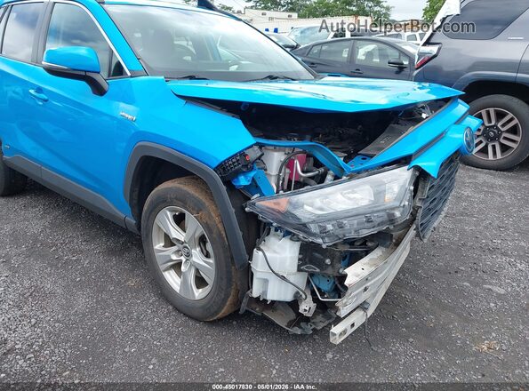 2T3MWRFV3KW043317 2019 TOYOTA LE Blue 